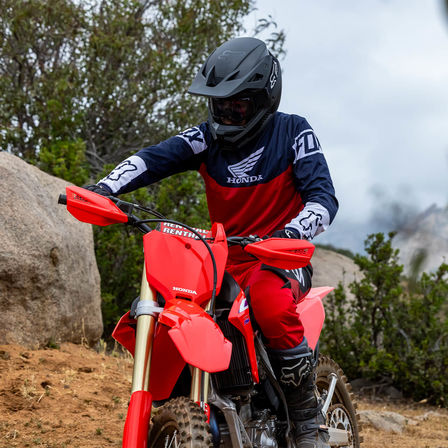 La Honda CRF250RX lo hace rápido y fácil.