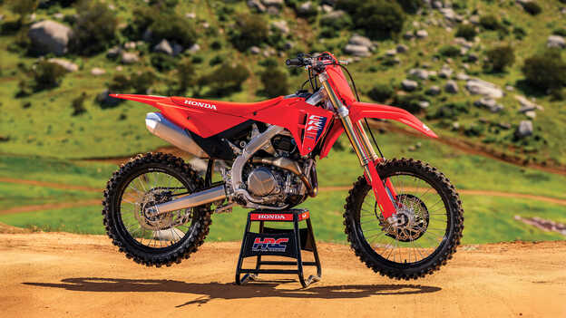 Bastidor de doble viga de aluminio rediseñado de la CRF450R