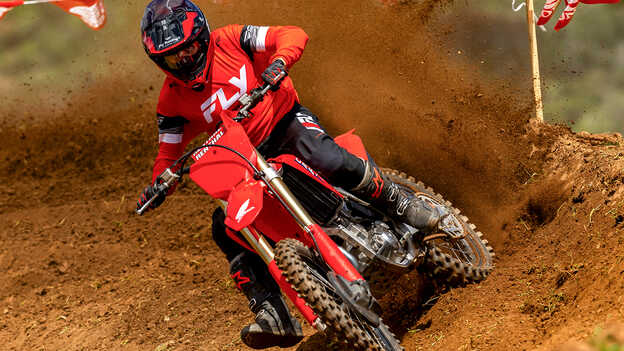 Horquillas Showa USD de 49 mm de la CRF450R