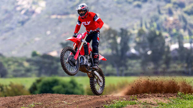 Amortiguador trasero Showa y Pro-Link de la CRF450R
