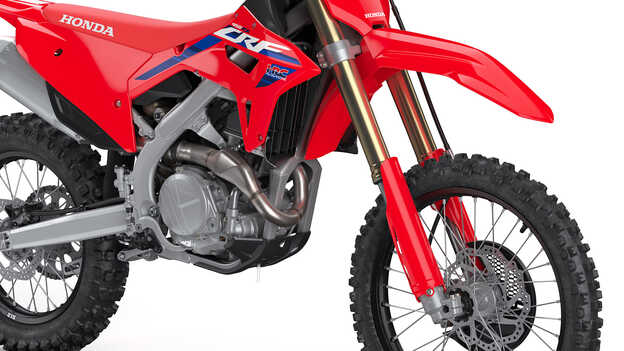 Suspensión Showa de la Honda CRF450RX.