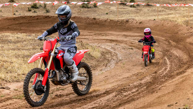 Transmisión de 3 velocidades de la Honda CRF50F