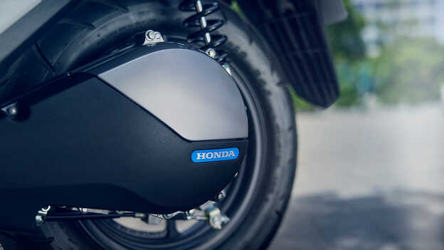 Primer plano de la nueva unidad E-Drive con motor lateral.
