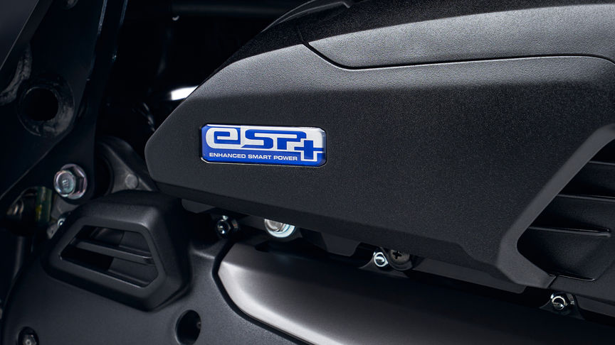 Forza 125, Motor Smart Power Plus (eSP +) mejorado de 4 válvulas y refrigeración líquida 
