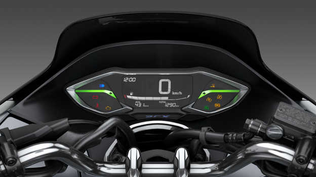 Honda PCX125 - Atractiva pantalla digital de instrumentos