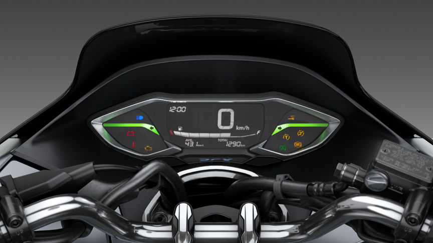 Honda PCX125 - Atractiva pantalla digital de instrumentos