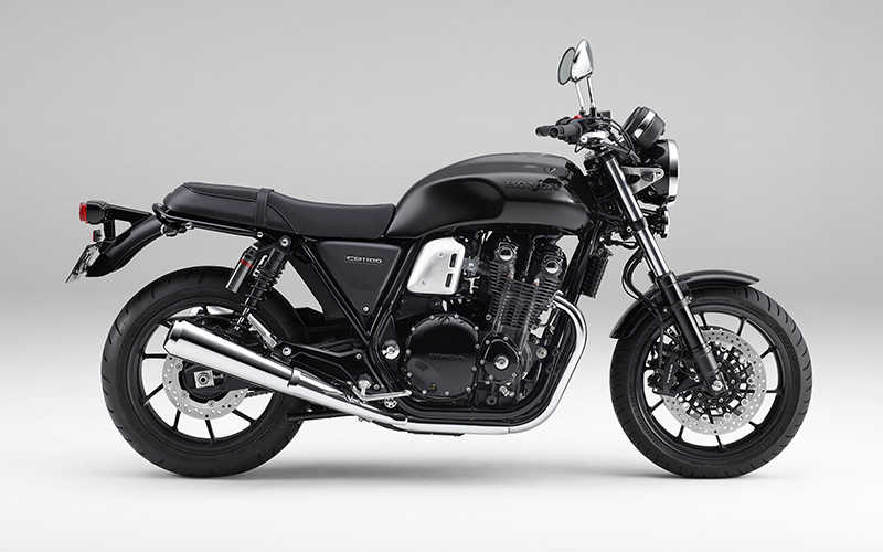 Vista lateral de una CB1100 RS.
