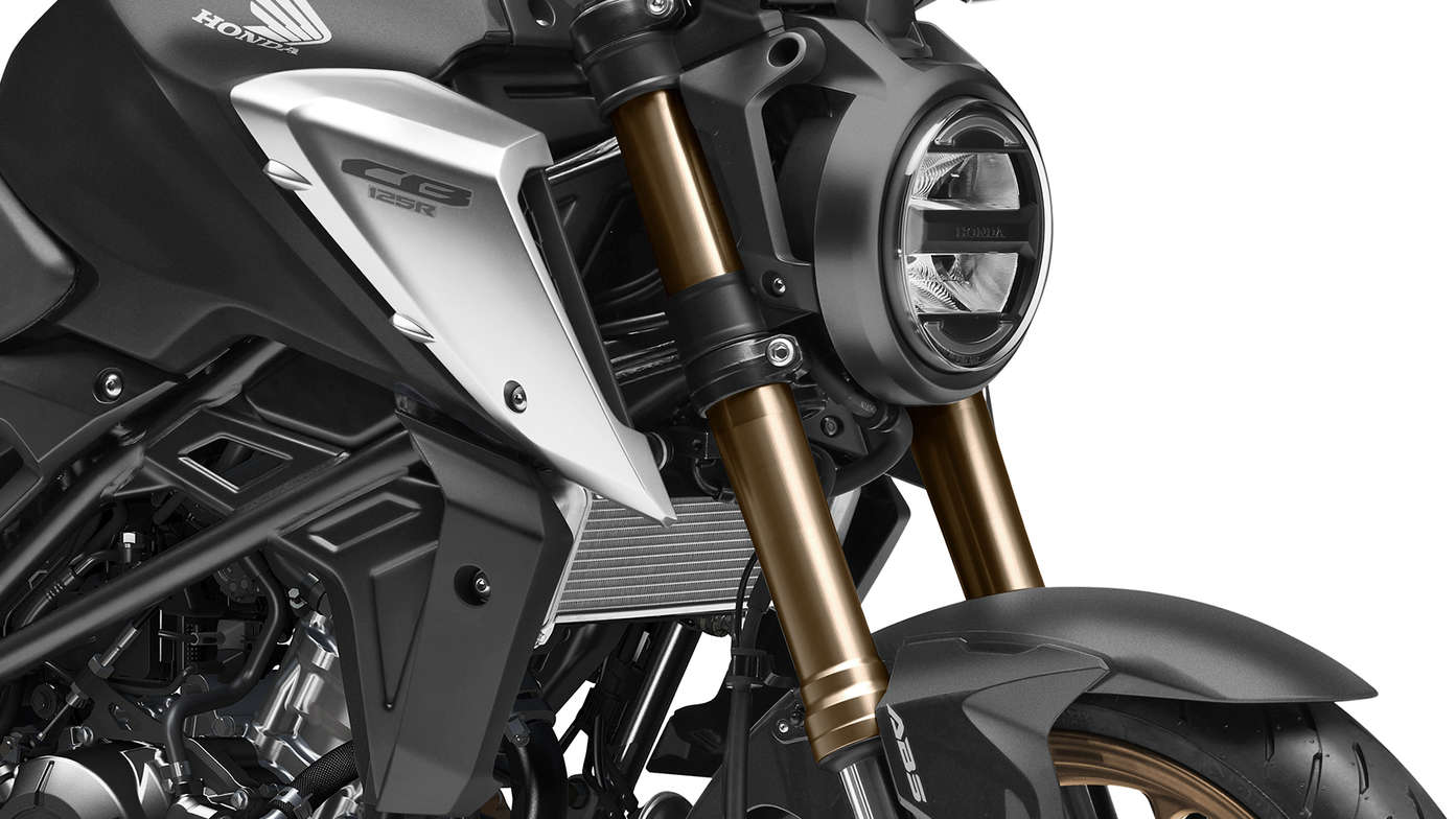 Honda CB125R, pistón de horquilla con función por separado (SFF-BP) de 41 mm