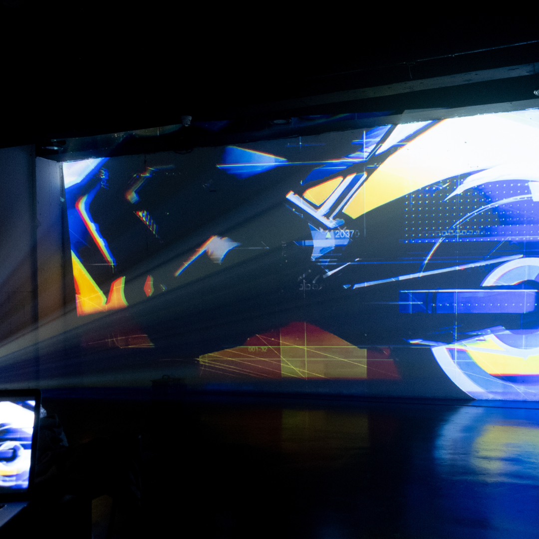 Proyección del concept Honda Hornet 