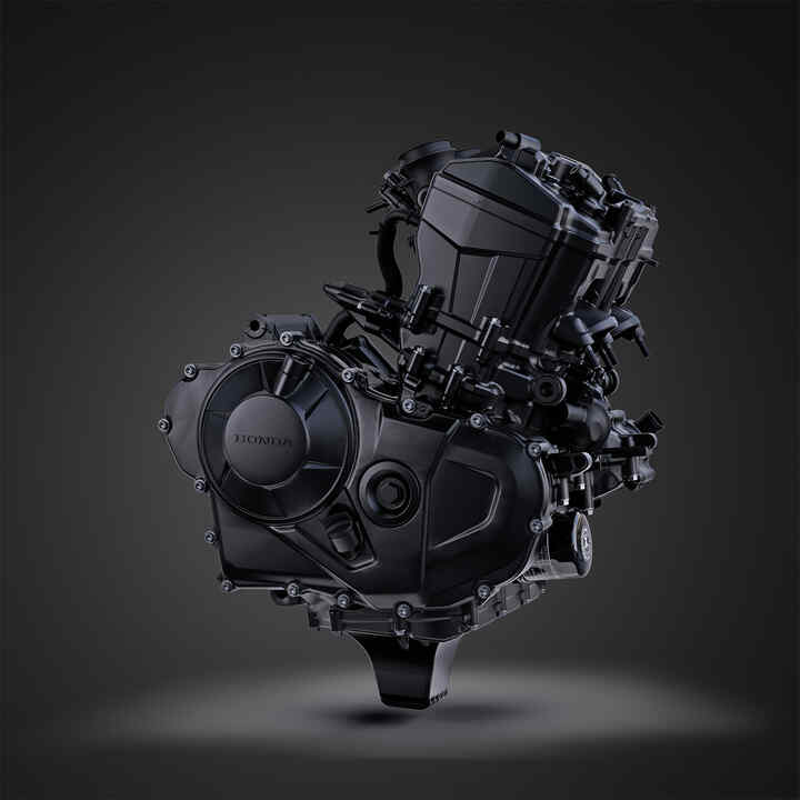 Imagen CGI del motor del concepto Honda Hornet