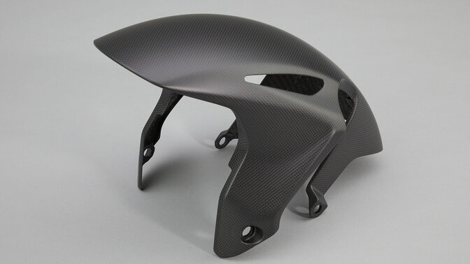 Guardabarros delantero de carbono de la Honda CBR1000RR-R Fireblade 