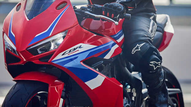 Detalle de estilo de la Honda CBR650R