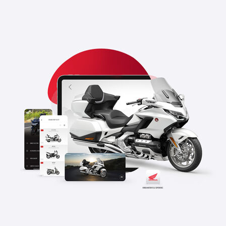Vista de la app de la HONDA GL800 Gold Wing Tour