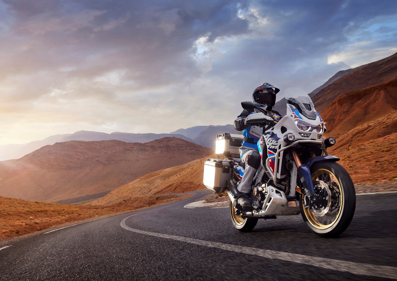 Imagen estática de la Africa Twin