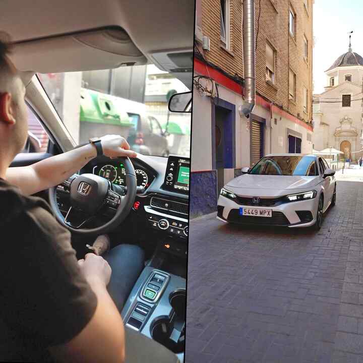 Restaurante Frases y el Honda Civic