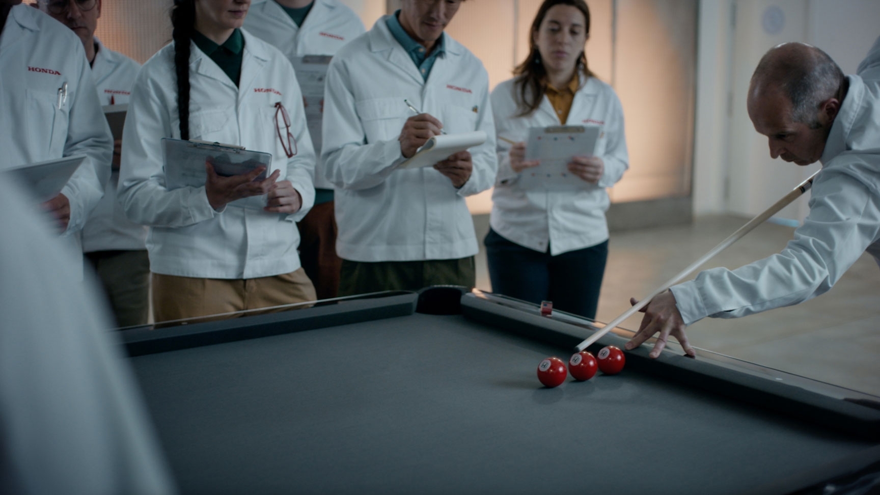 Campaña Publicidad Honda billar
