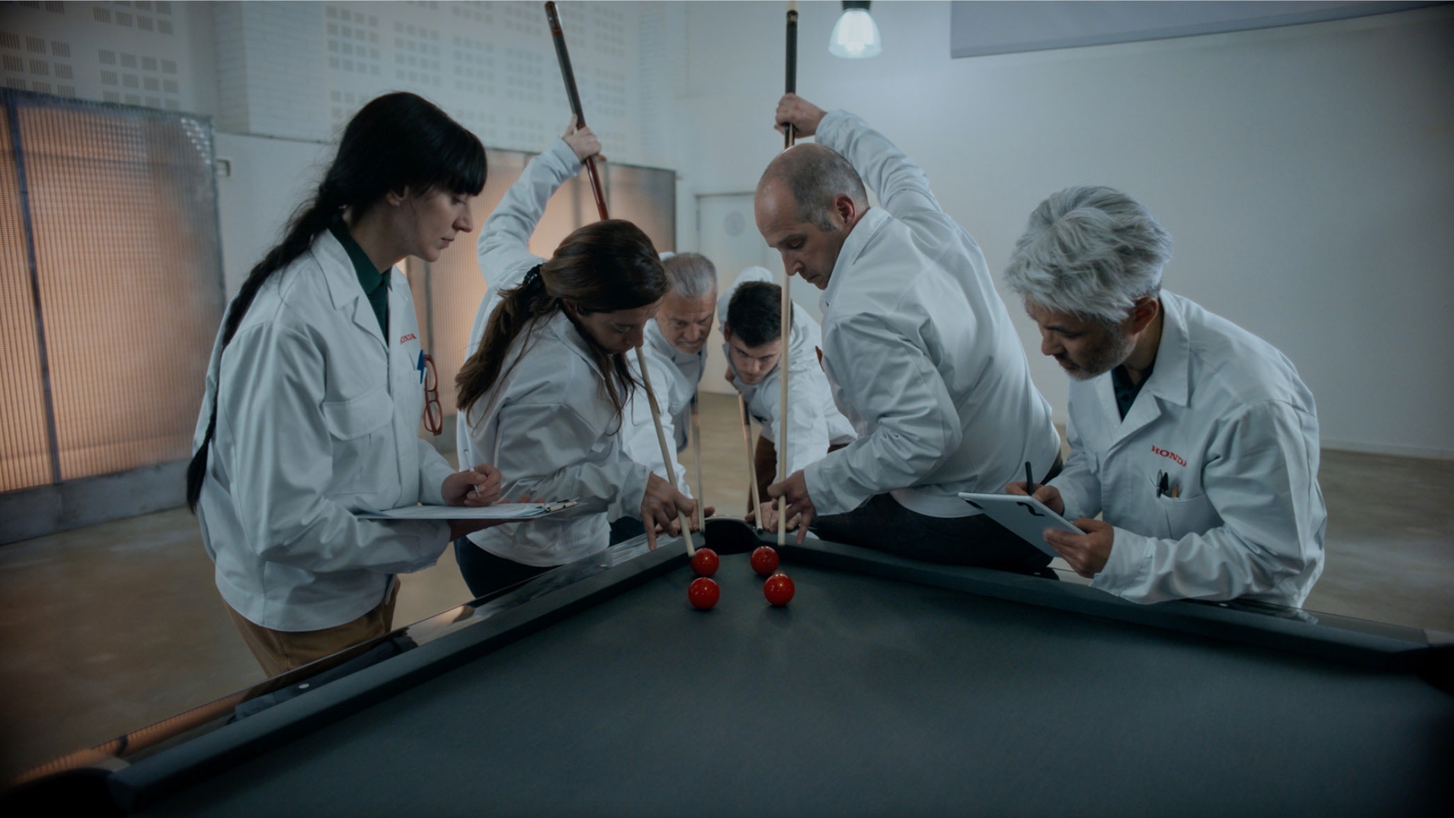 Campaña Publicidad Honda billar
