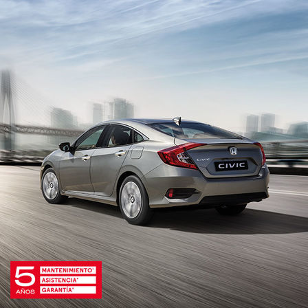 CIVIC SEDAN 5 años de garantía