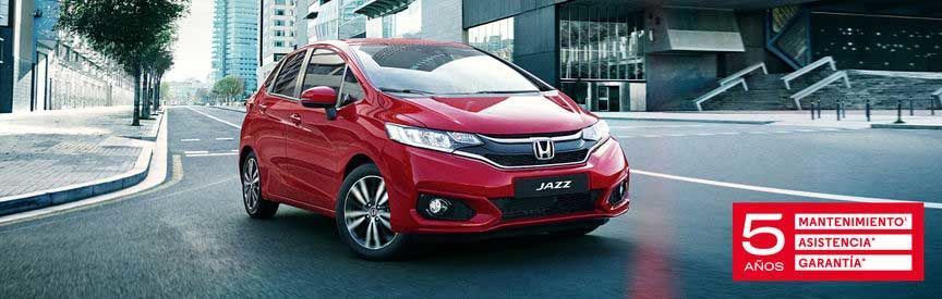 Honda Jazz oferta 5 años de garantía