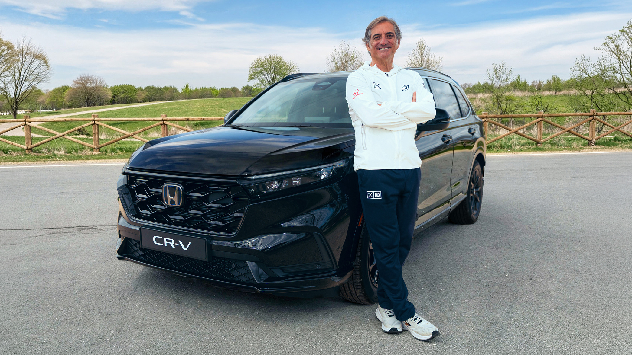 Jorge Martínez y el Honda CR-V