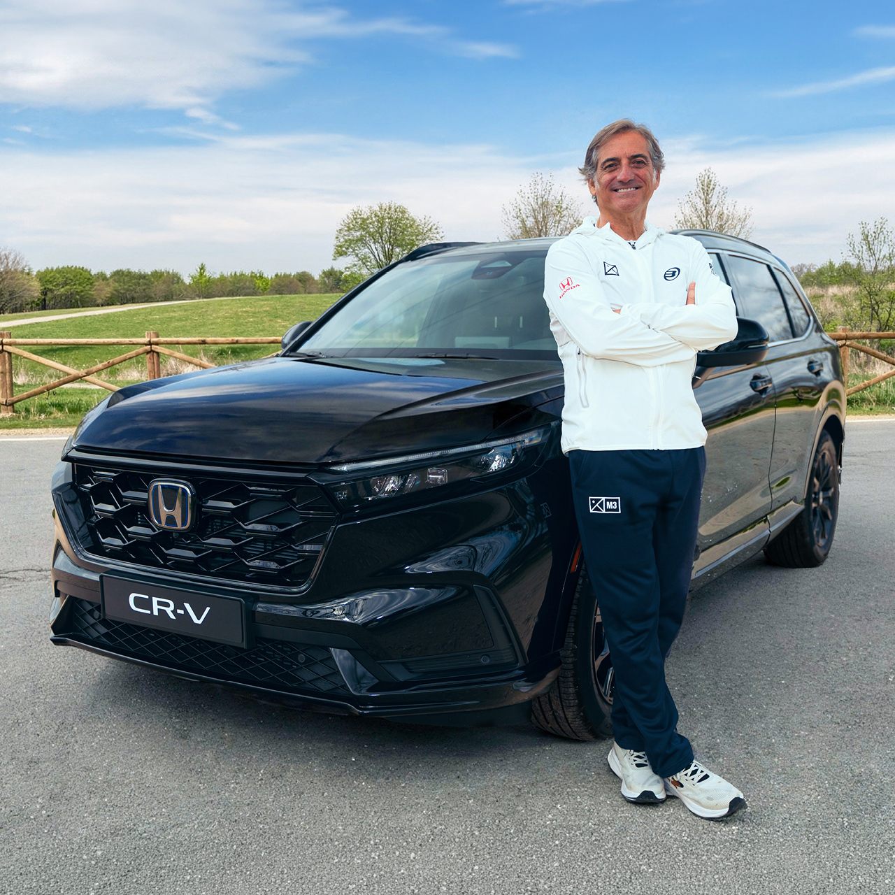 Jorge Martínez y el Honda CR-V