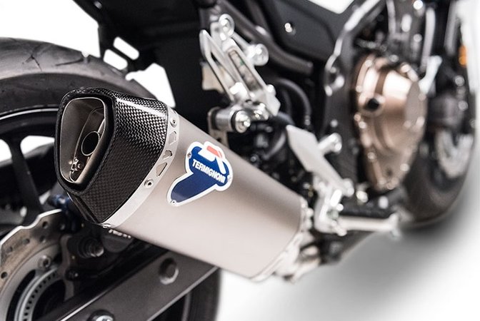 honda CBR 500 tubo de escape