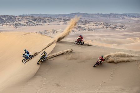 motoristas desierto dakar 2019 honda