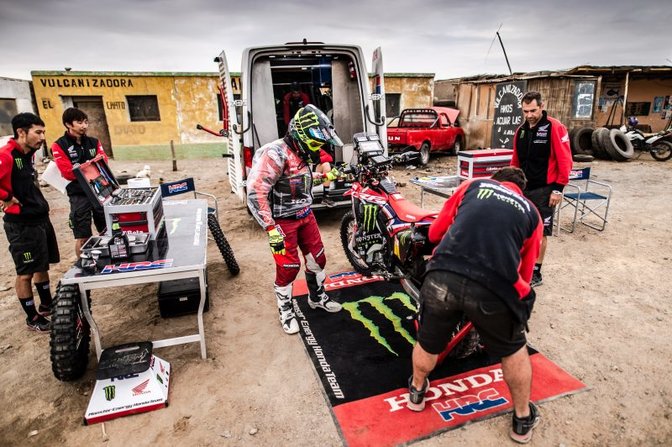 equipo honda dakar 2019 dia 9 etapa 8