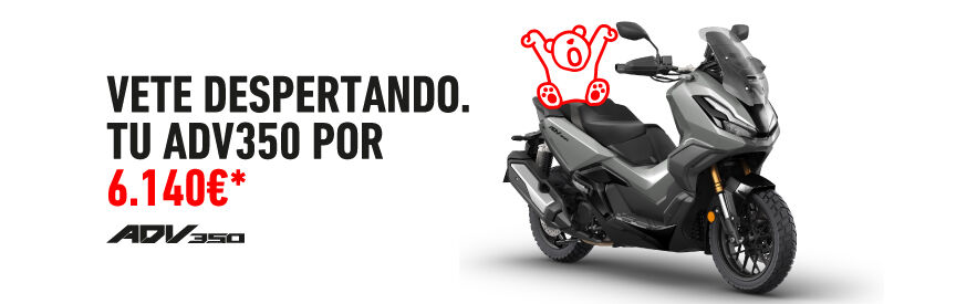 Honda ADV350 en color gris