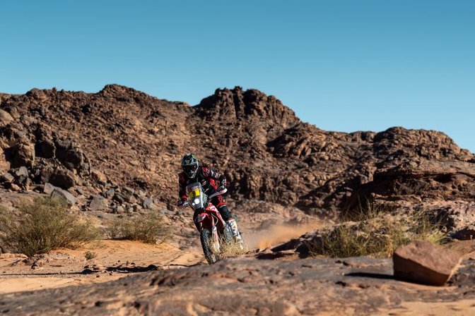 Dakar 2019 Honda dia 10 carrera motos