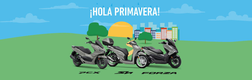 Promoción Honda Primavera 2023 Scooters