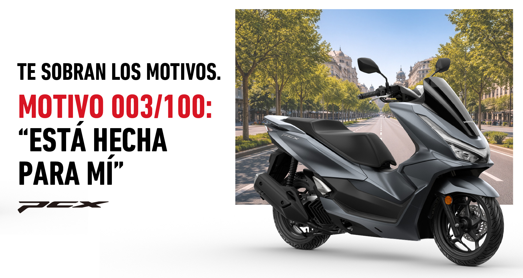 Promoción PCX125 Honda