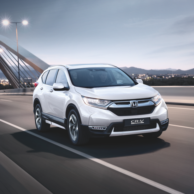 Honda CR-V aparcado