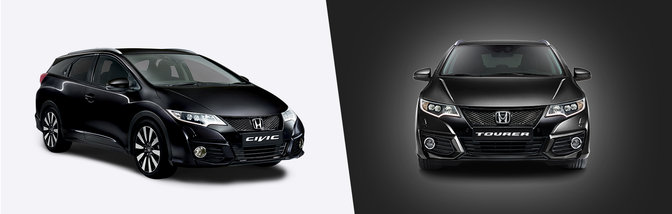 Honda Civic Tourer Negro