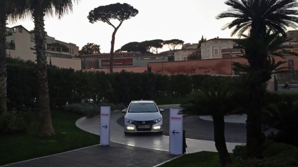 Civic Tourer en Roma, presentación a medios 