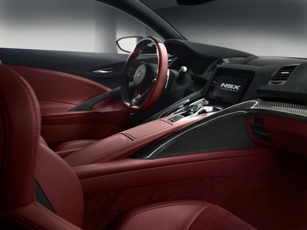 Detalle interior NSX Concept II