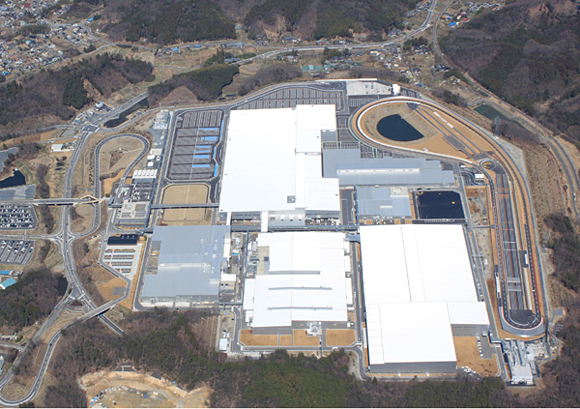 20140709 - Honda - Planta de Yorii en Saitama a vista de pájaro