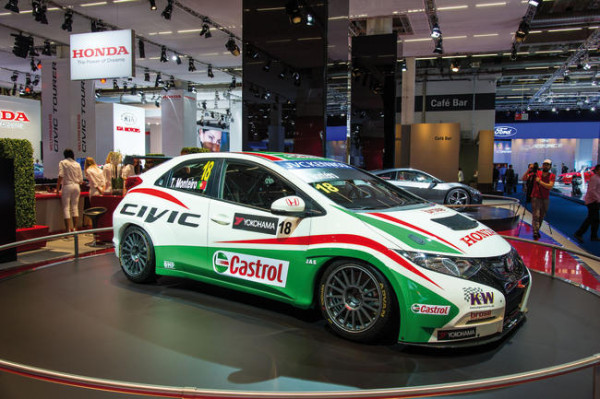 Civic Castrol Honda WTCC en el Salón de Frankfurt 2013