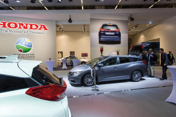Stand de Honda en el Salón de Frankfurt (2013)