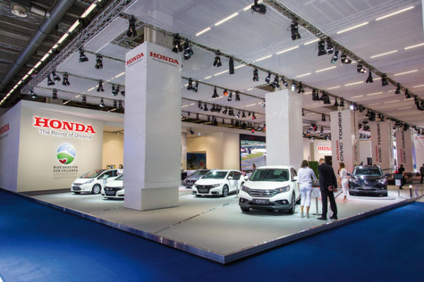 Stand de Honda en el Salón de Frankfurt 