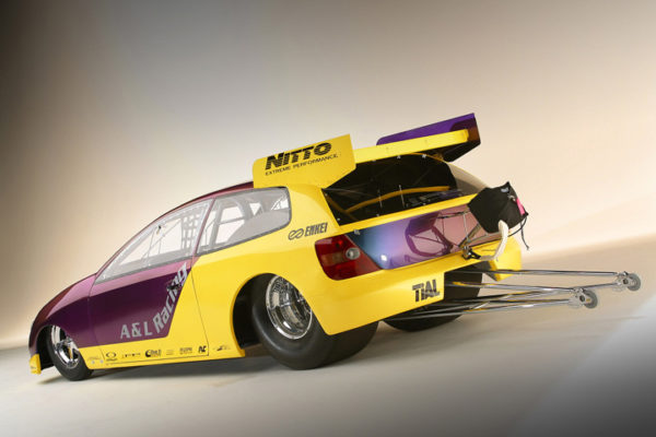 512 - los 6 vehículos más curiosos jamás creados por Honda - NHRA Honda Civic Si Pro Drag Car