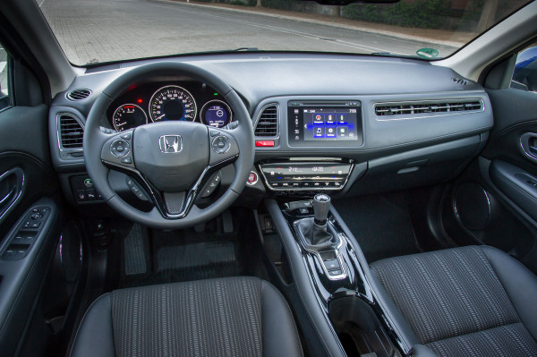 Interior del Honda HR-V