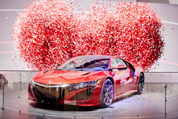 El nuevo Honda NSX, una de las atracciones en el stand de Honda en Frankfurt