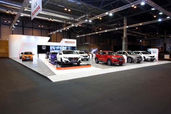 Amplia presencia de Honda en el Salón del Automóvil de Madrid