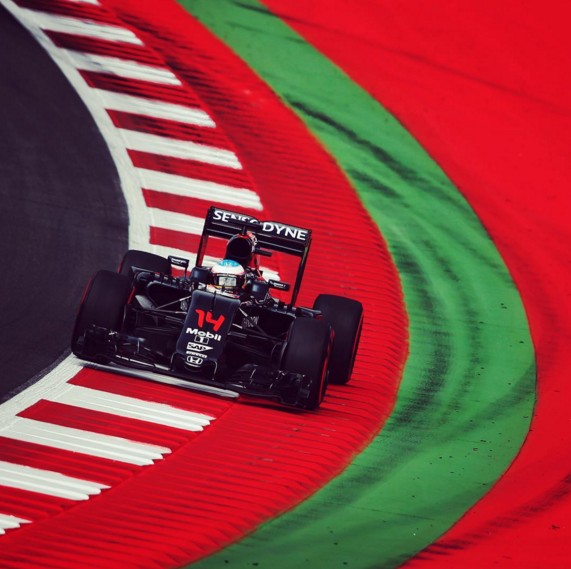 Fernando Alonso GP Austria McLaren-Honda