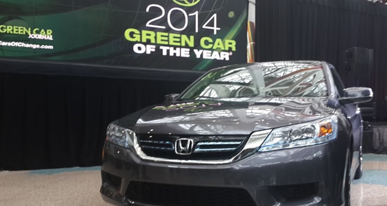 Honda Accord, Coche Ecológico del Año por la revista Green Car Journal 