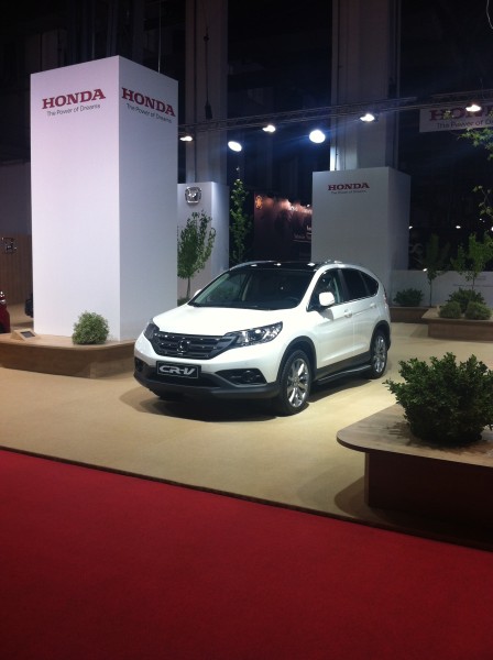 Stand de Honda en el Salón del Automóvil de Barcelona 