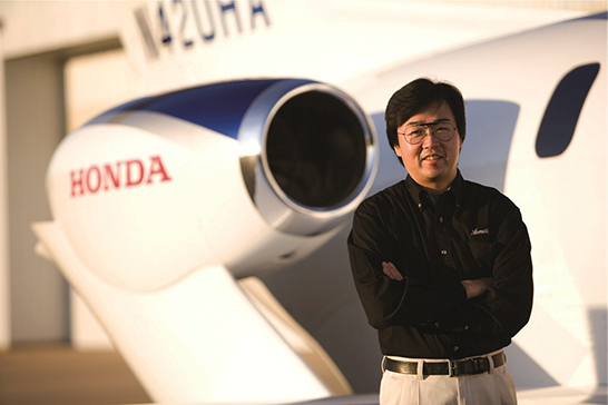 Dr. Michimasa Fujino, presidente y CEO de Honda Aircraft Company 
