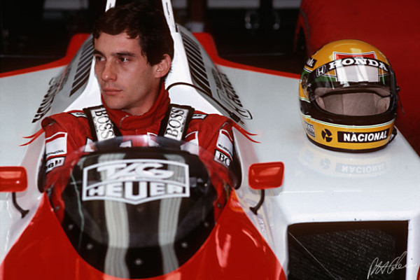 Ayrton Senna en 1988 