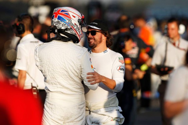 Fernando Alonso y Jenson Button